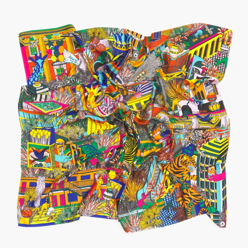 BYL silk scarf-36