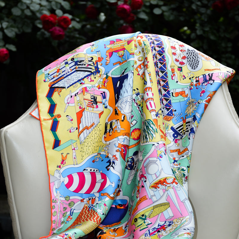 BYL silk scarf-15