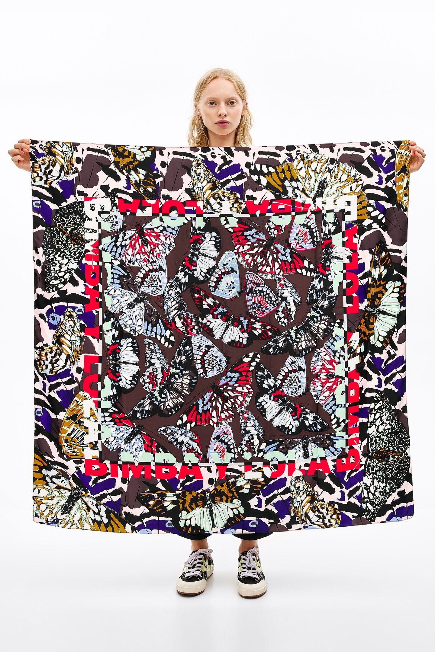 BYL silk scarf-66