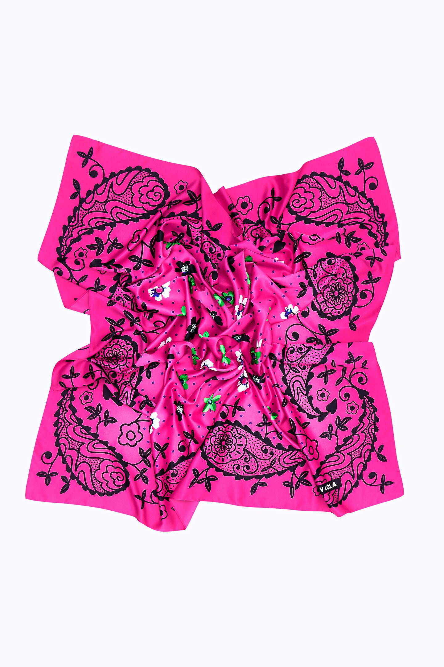 BYL silk scarf-53
