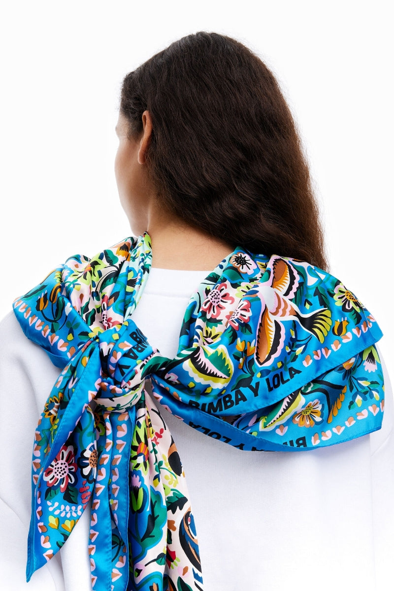 BYL silk scarf-59