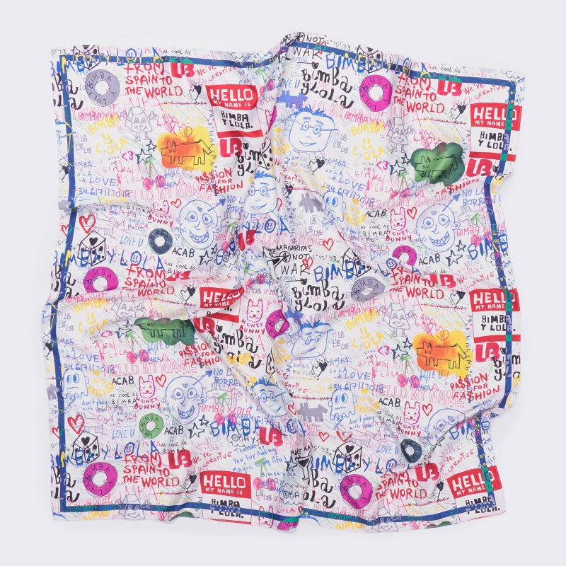 BYL silk scarf-40