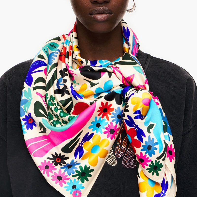 BYL silk scarf-49