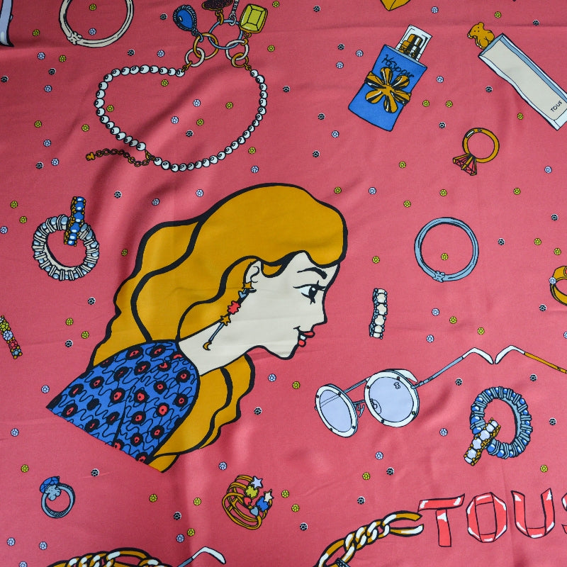 TOUS silk scarf-2