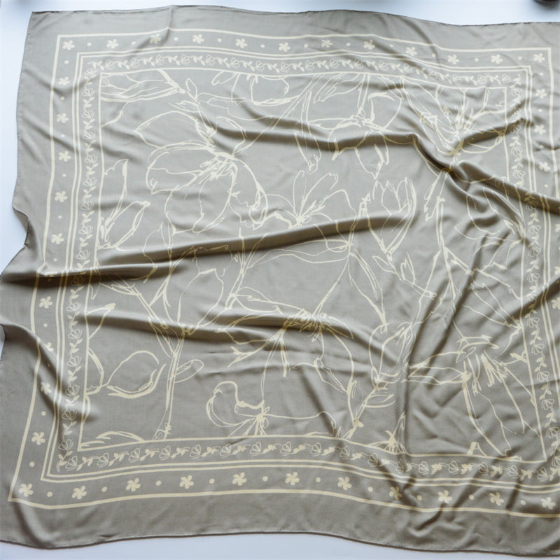 BYL silk scarf-72