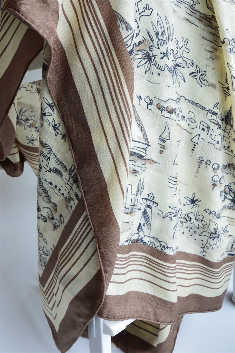 BYL silk scarf-73