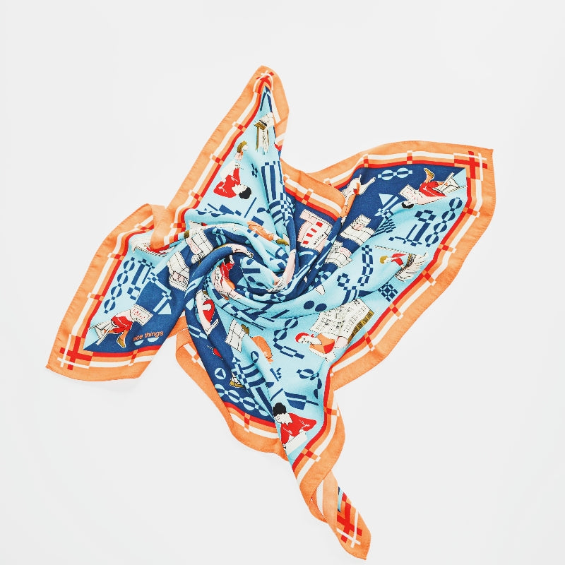TOUS silk scarf-12