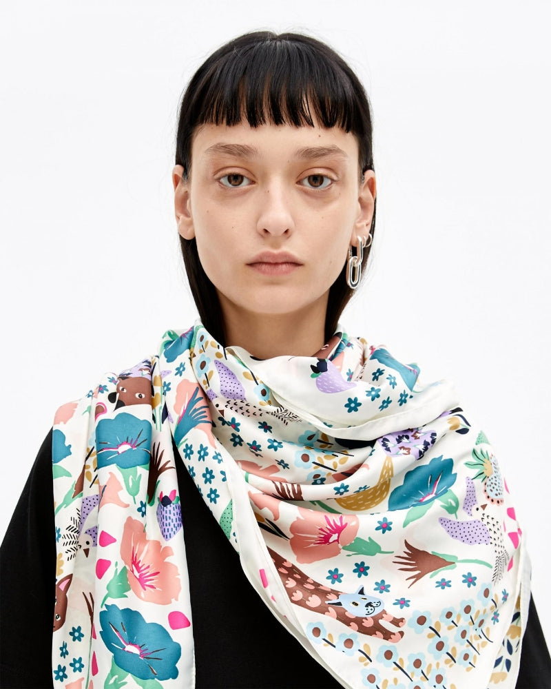 BYL silk scarf-62