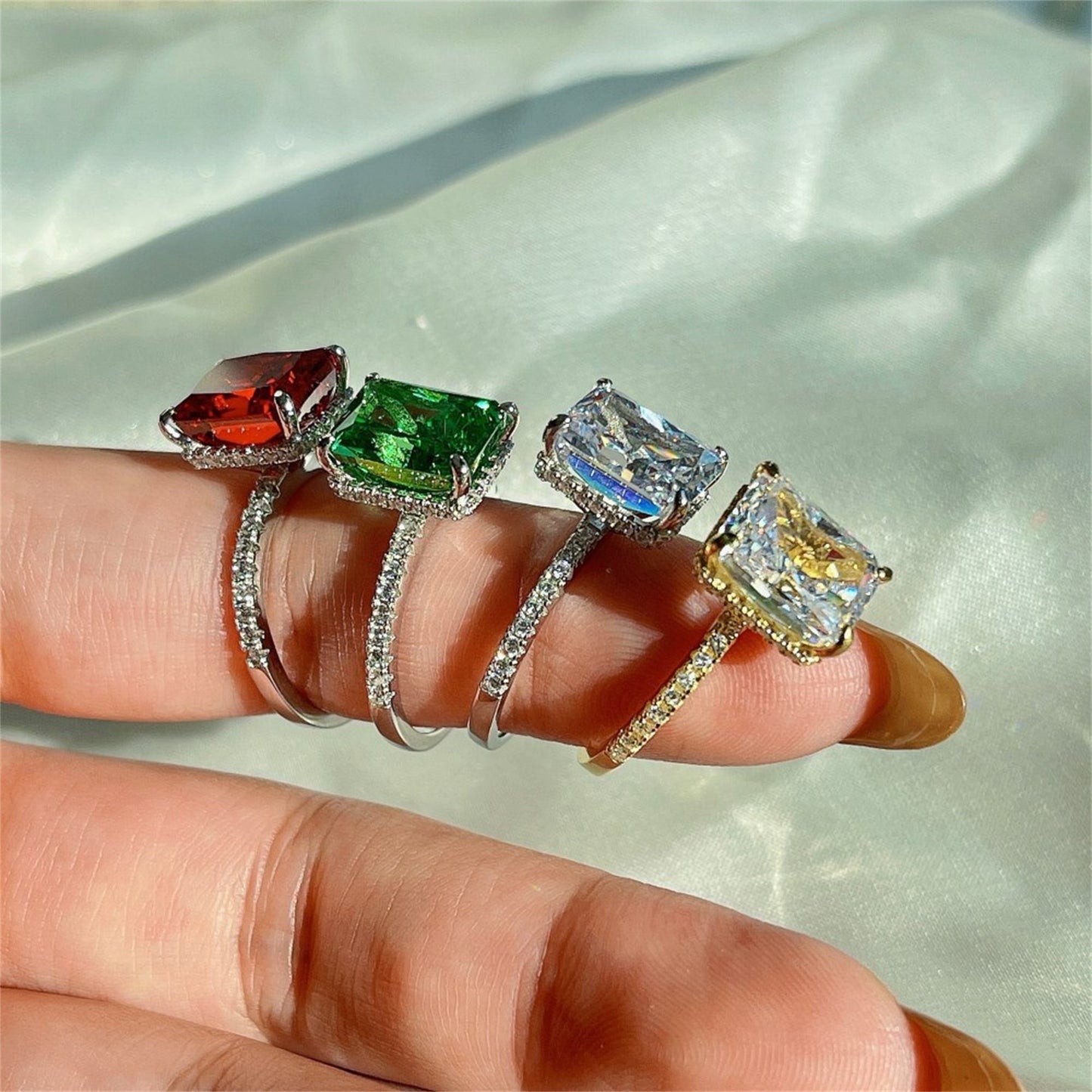 Main stone series-045ring