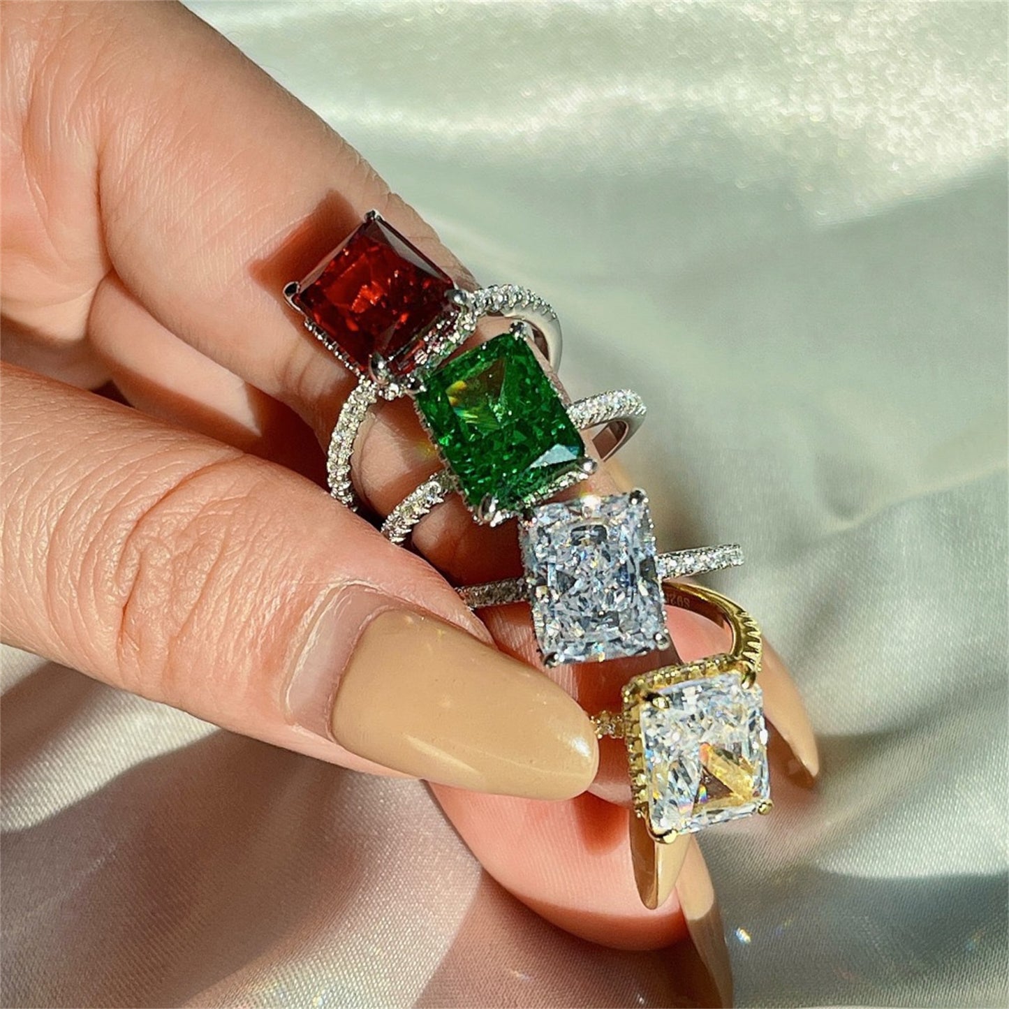 Main stone series-045ring