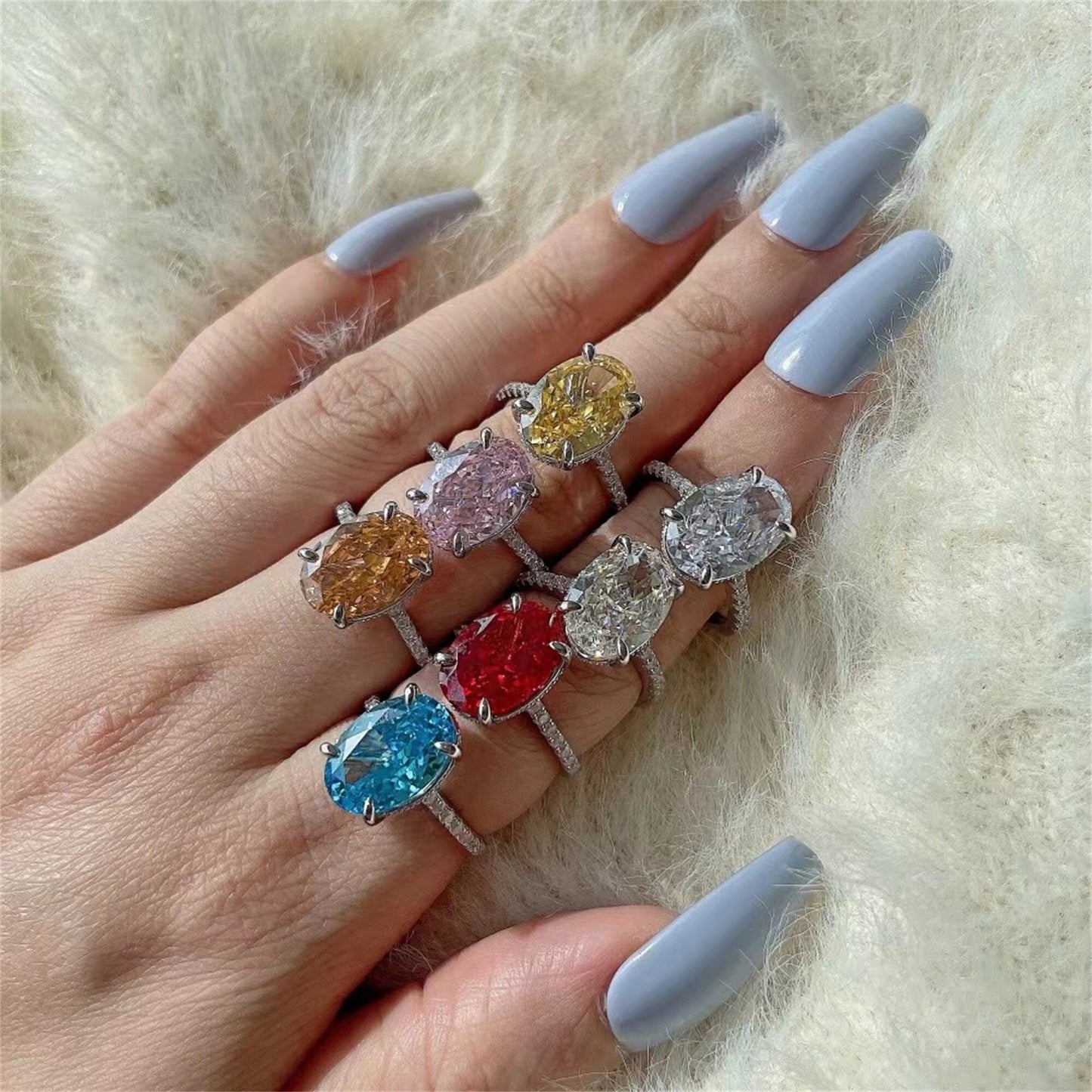 Main stone series-044ring