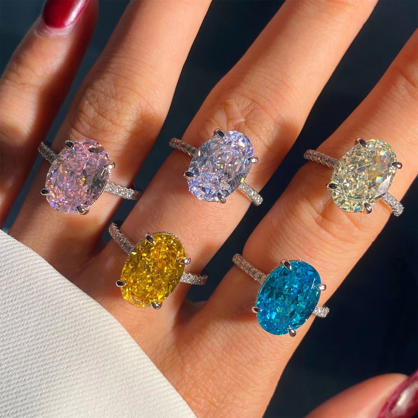 Main stone series-044ring