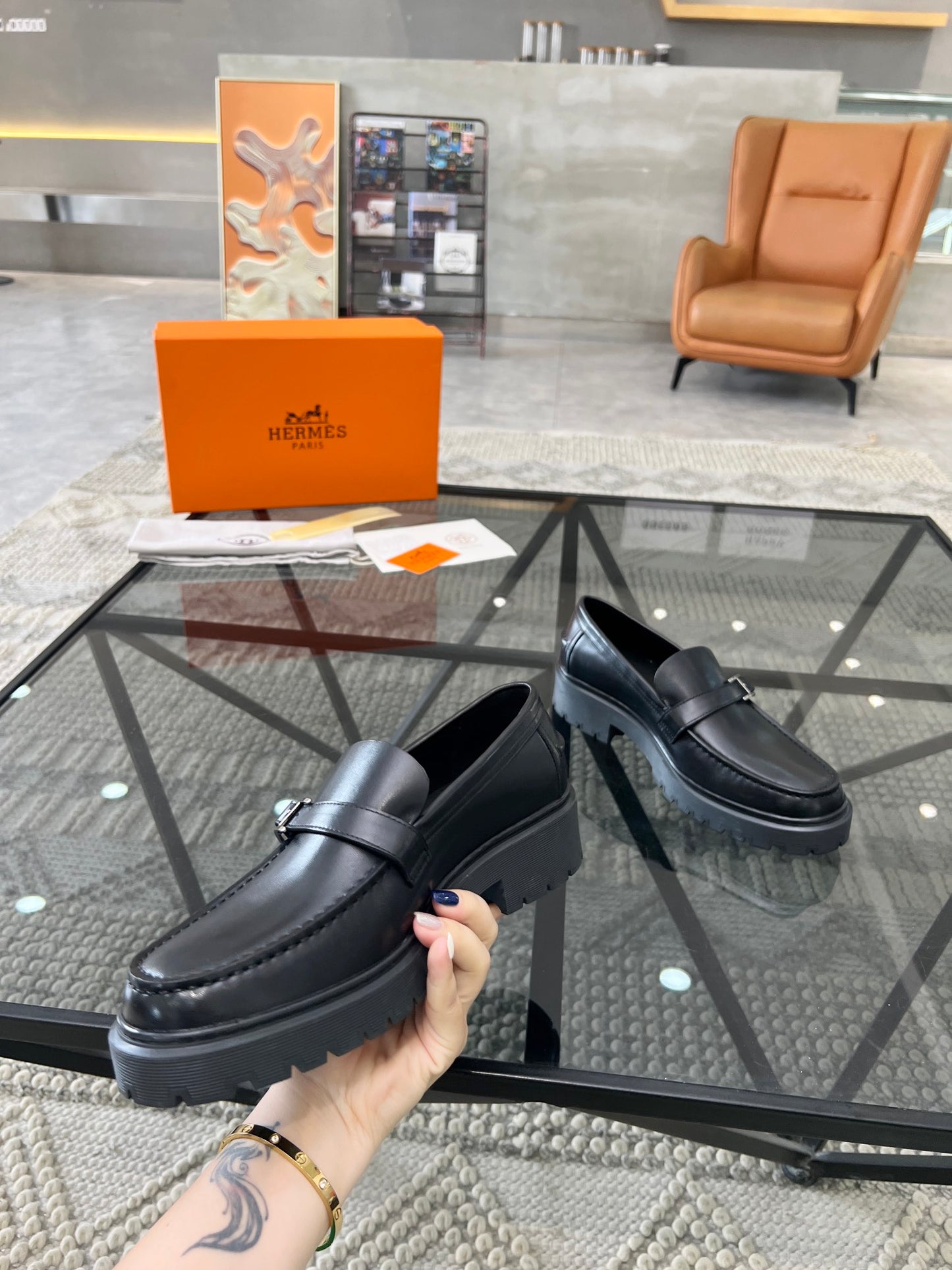 Hermes-004Shoes
