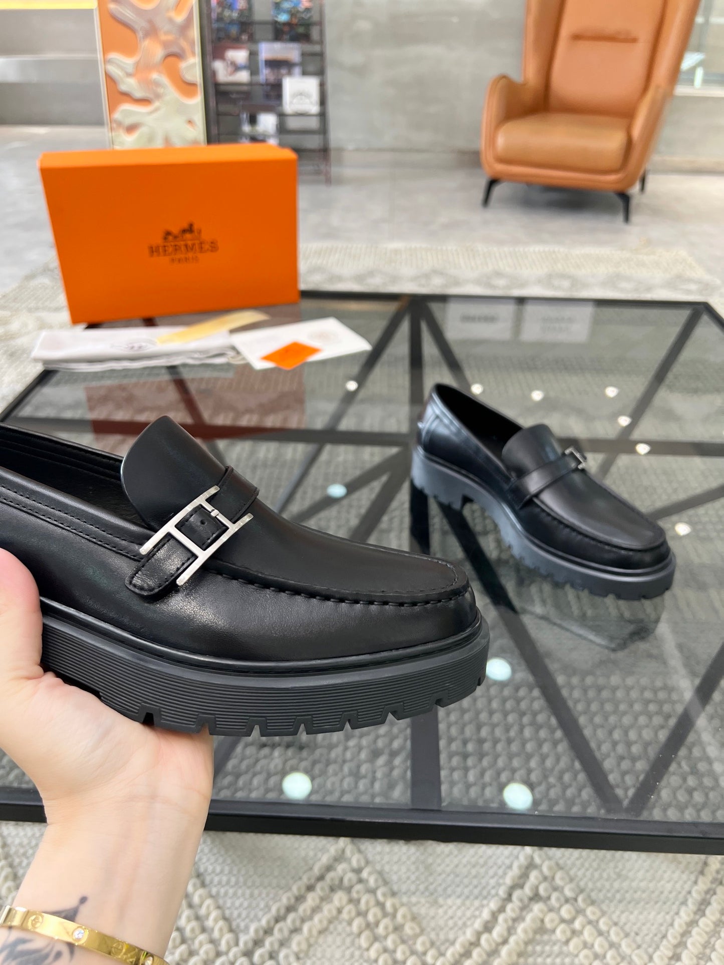 Hermes-004Shoes